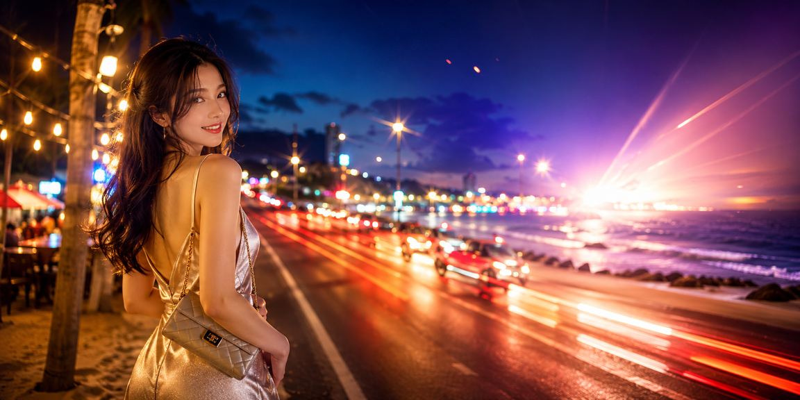 Màn hình neon rực rỡ tại Phan Thiết hiển thị thưởng nạp tiền hấp dẫn