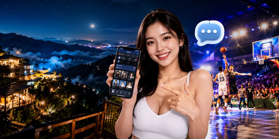 Người dùng tại Sa Pa đặt cược bóng rổ qua điện thoại giữa cảnh thiên nhiên